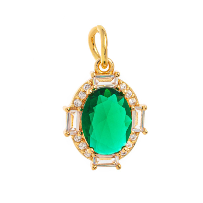 Independent Station INS Hot-Selling Twelve Birthstone Necklaces 12 Birthstone Zircon Necklaces Monthly Stone for Women