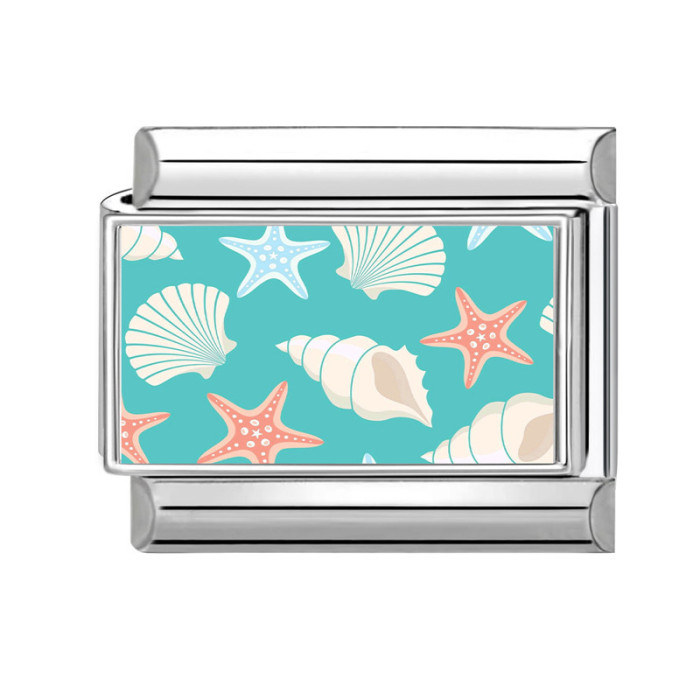 Ocean Elements Exquisite Versatile Fresh Cute DIY Creative Multifunctional Italian Interlocking Module Bracelet