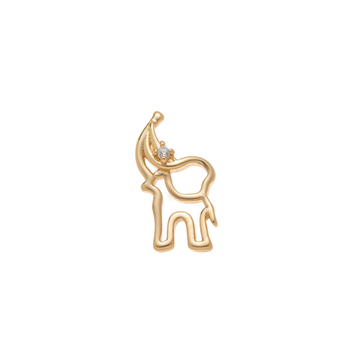 European and American Retro Personality Photo Box Pendant Necklace Openable DIY Pendant Hollow Design Transparent Box 18K Gold Color Retention