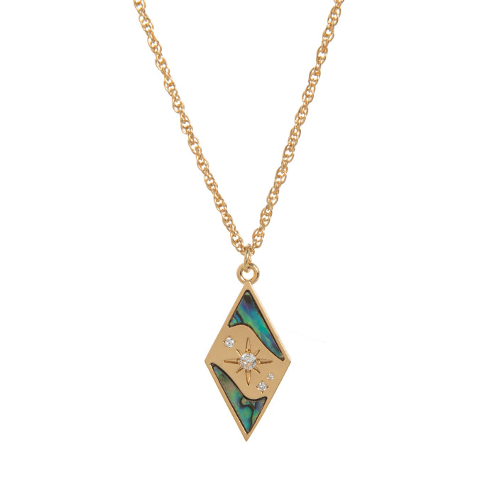 Fashion Eight-Pointed Star Moon Sweater Chain for Women, High-End Long Vintage Design Versatile Necklace