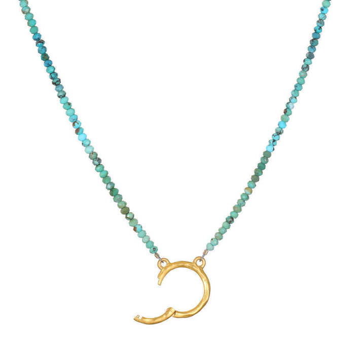 In Stock Stainless Steel DIY Basic Adjustable Chain Collection Heart Round Necklace Furnace Vacuum Plating 18K Gold Color Retention