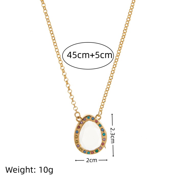 European and American Retro Personality Photo Box Pendant Necklace Openable DIY Pendant Hollow Design Transparent Box 18K Gold Color Retention