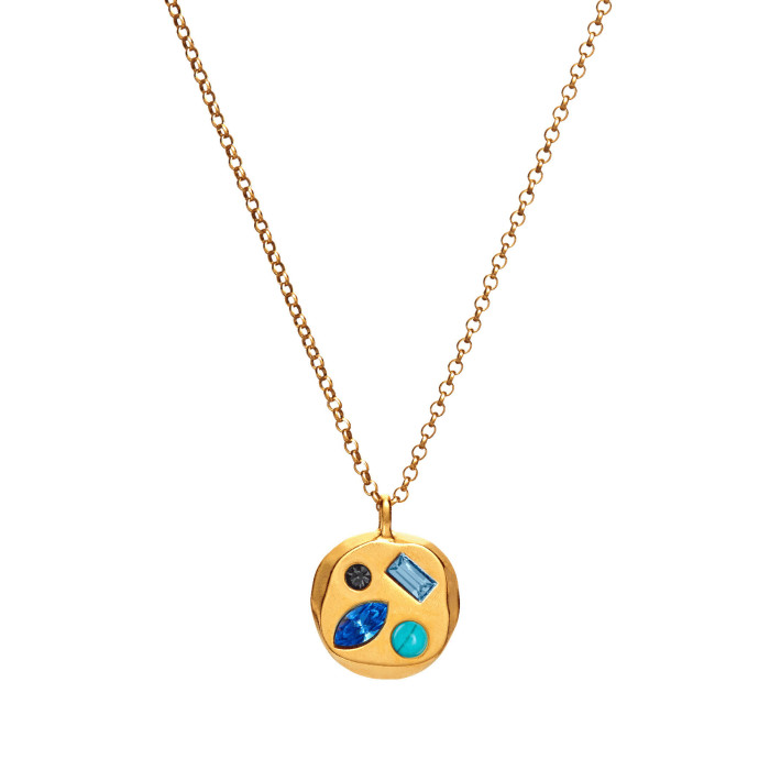 Colorful Zircon December Birthstone Beautiful Meaning Birthday Gift Mom Gift Necklace Collarbone Chain