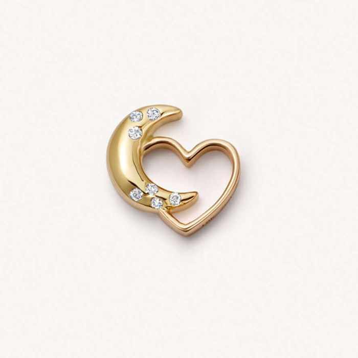 European and American Retro Personality Photo Box Pendant Necklace Openable DIY Pendant Hollow Design Transparent Box 18K Gold Color Retention