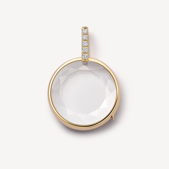 European and American Retro Personality Photo Box Pendant Necklace Openable DIY Pendant Hollow Design Transparent Box 18K Gold Color Retention