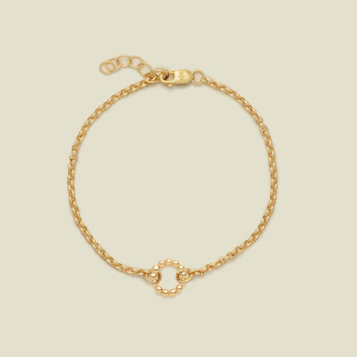 European and American New Style DIY Basic Adjustable Chain Collection Round Oval Necklace Electroplated 18K Gold Color Retention