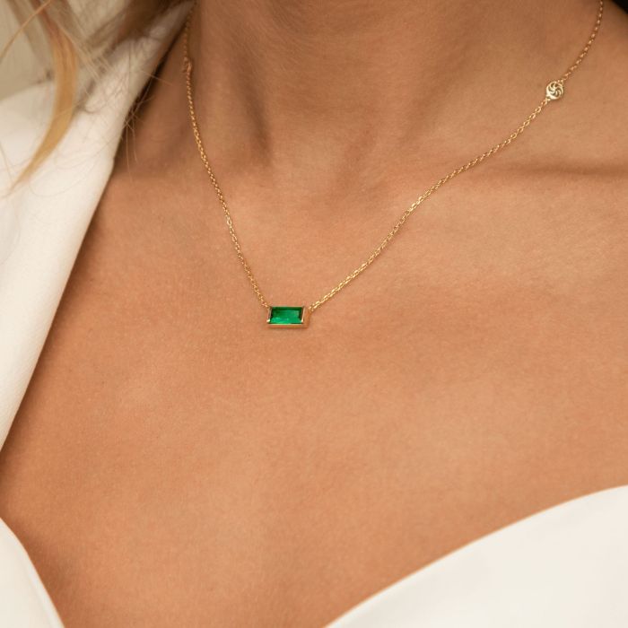 Stainless Steel Independent Stand Ins Hot Sale Twelve Birthstone Necklace 12 Birthstone Zircon Necklace Monthly Stone...