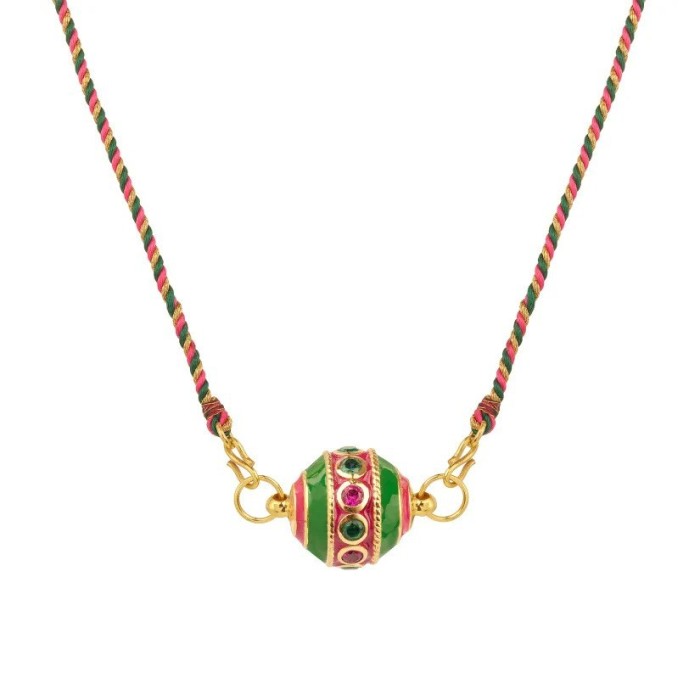 European and American Cross-Border Dopamine Twist Valentine's Day Gift Irregular Necklace Furnace Vacuum Plating 18K Gold Protection