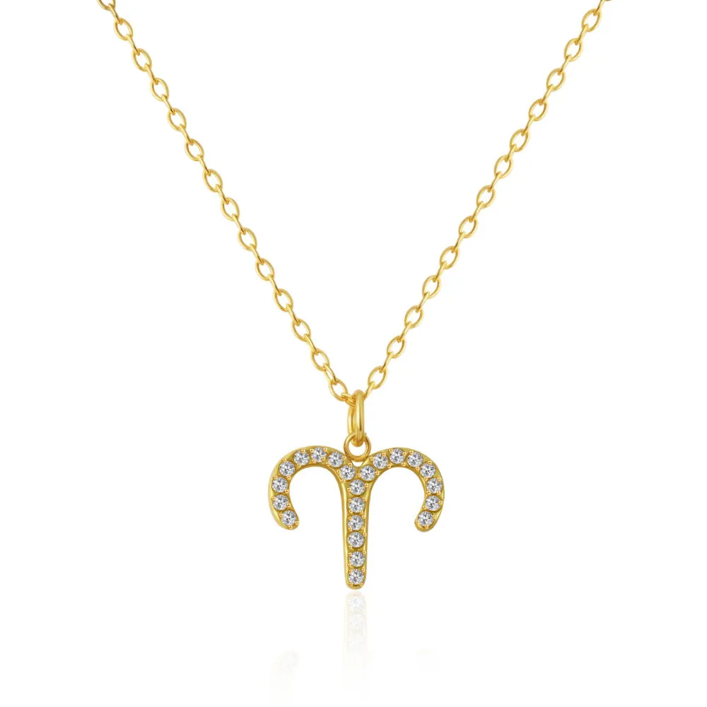 Cross-Border Two-Tone Daisy Inlaid Diamond Necklace main image