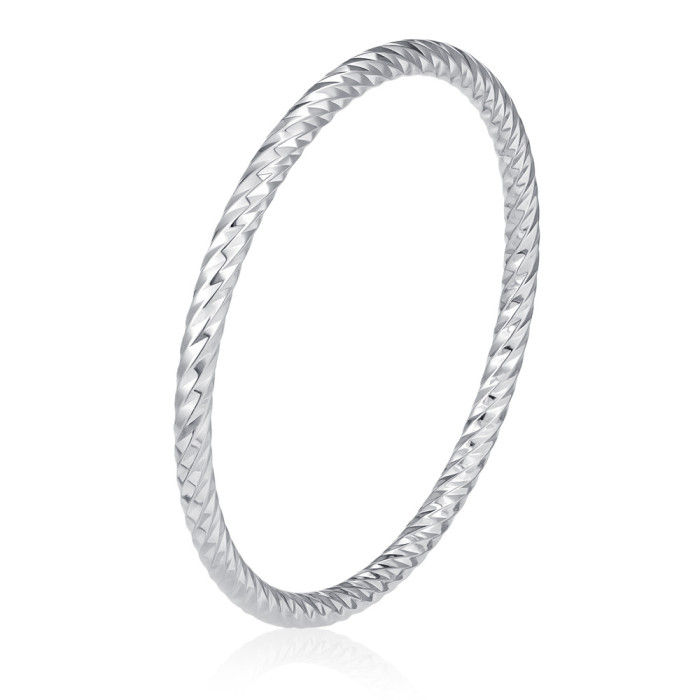 European and American cross-border hollow bracelets with a high-end, light-luxury feel, wholesale from the source factory, new stainless steel bracelets for women