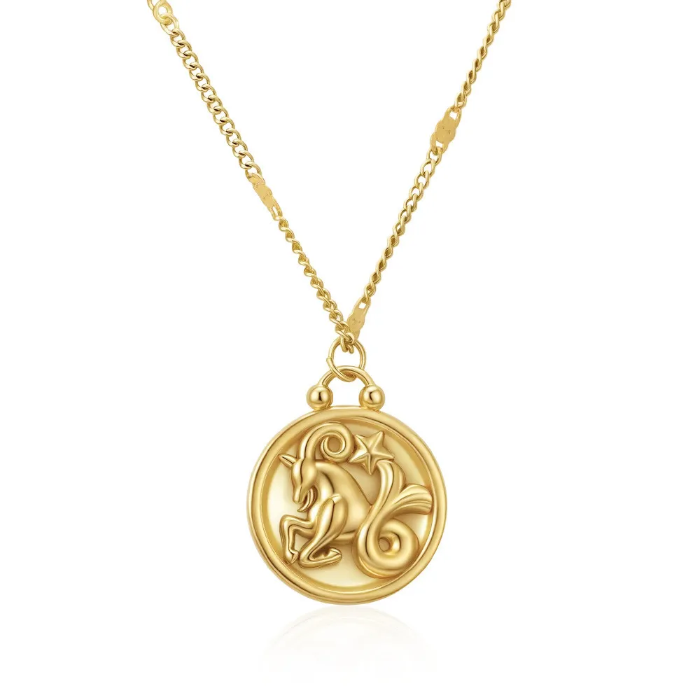 Cross-Border Two-Tone Daisy Inlaid Diamond Necklace main image