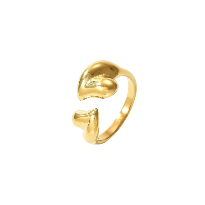 New fashionable versatile rings, European and American style jewelry, irregular open rings, ring accessories, wholesale hot-selling items