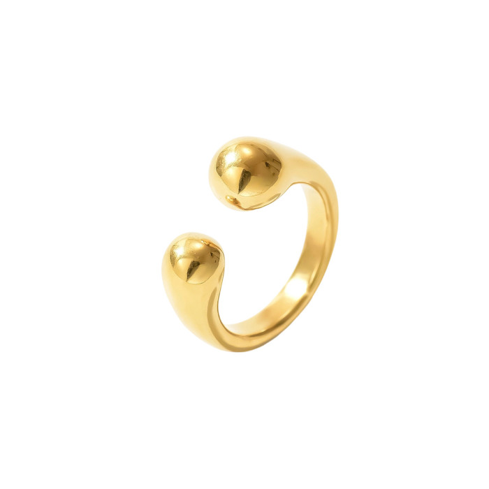 New fashionable versatile rings, European and American style jewelry, irregular open rings, ring accessories, wholesale hot-selling items