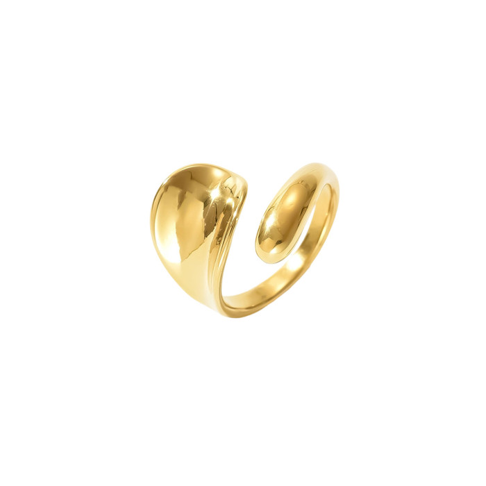 New fashionable versatile rings, European and American style jewelry, irregular open rings, ring accessories, wholesale hot-selling items