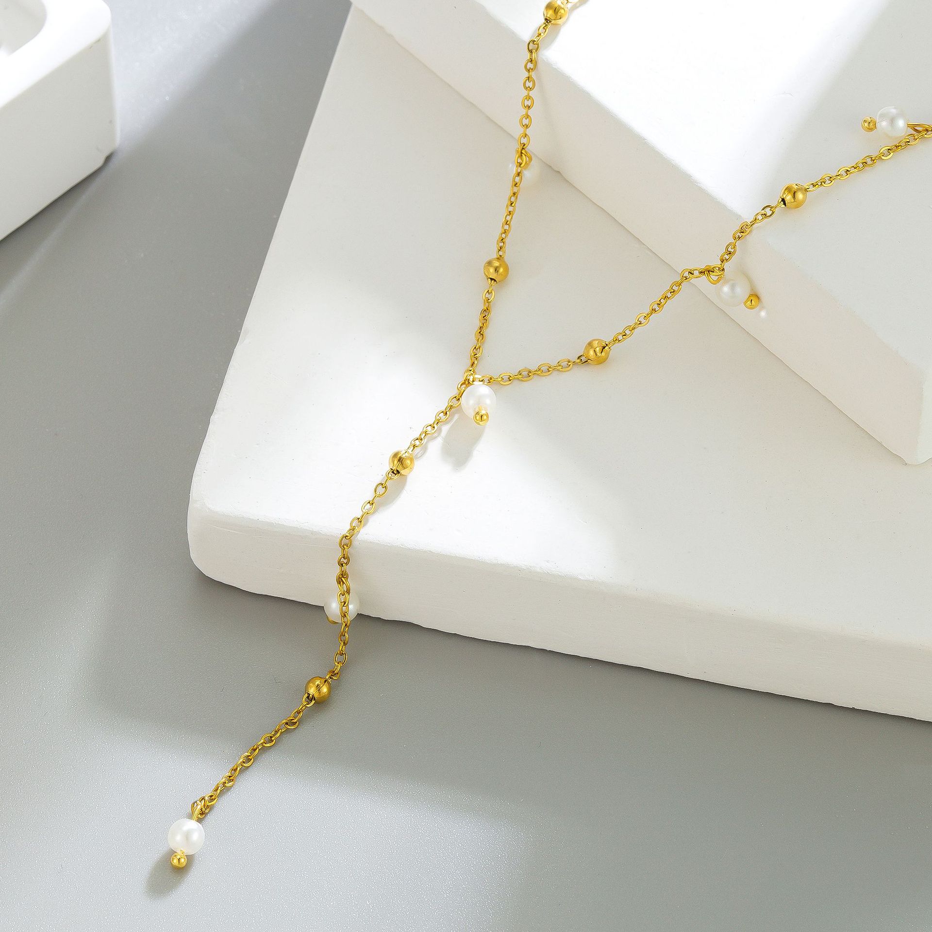 Wholesale engraved stainless steel necklaces