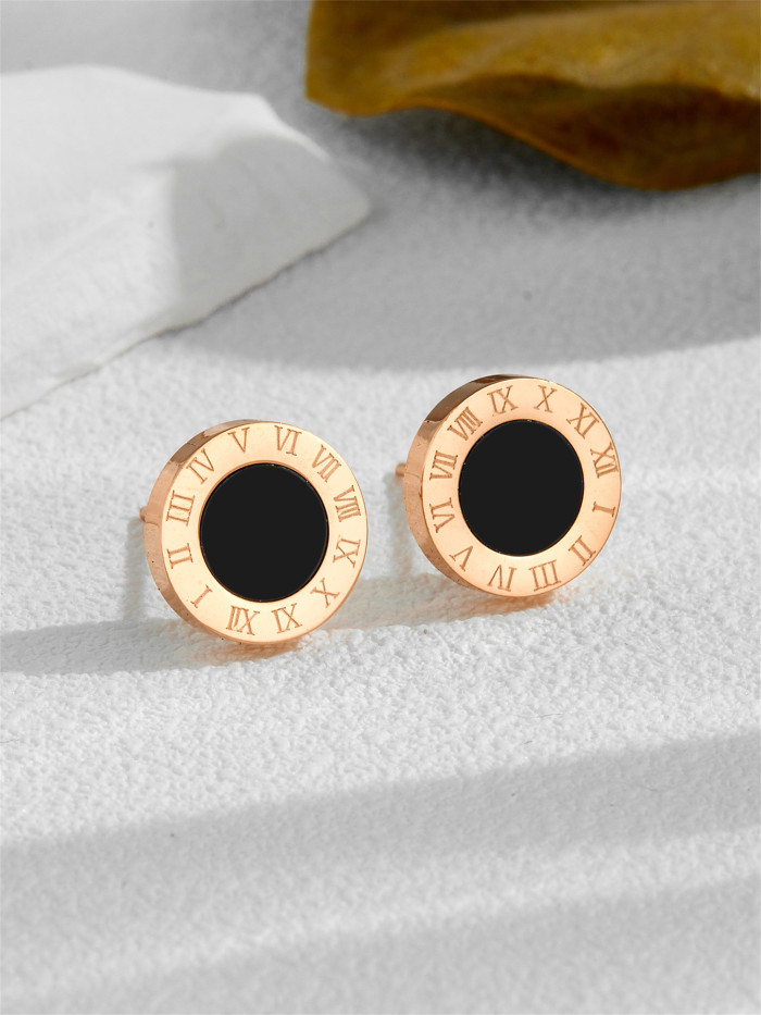 New Titanium Steel Non-fading Earrings, Fashionable and Versatile, Ins-style Niche High-end Women's Ear Cuffs and Ear...