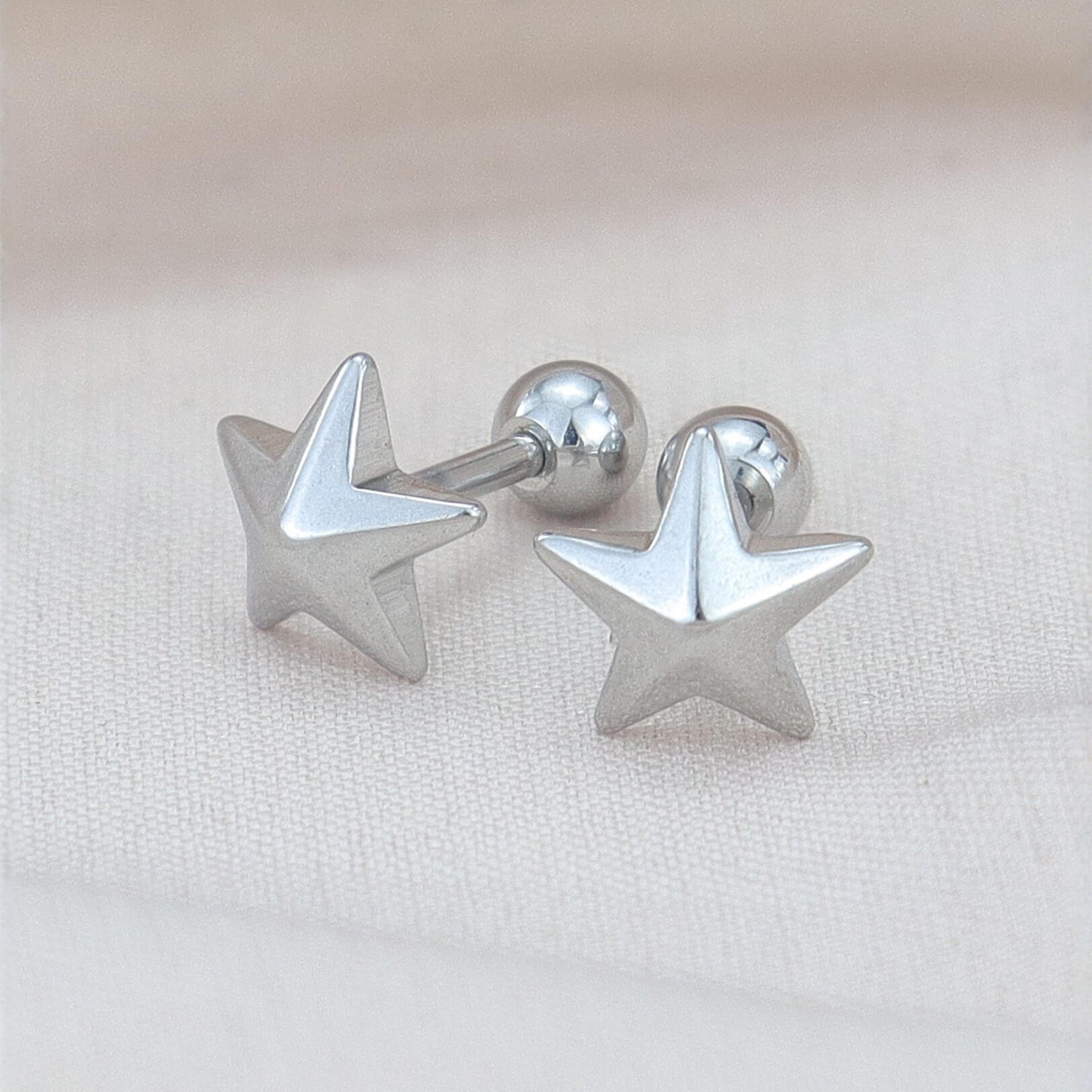 Assorted stainless steel earrings for different face shapes