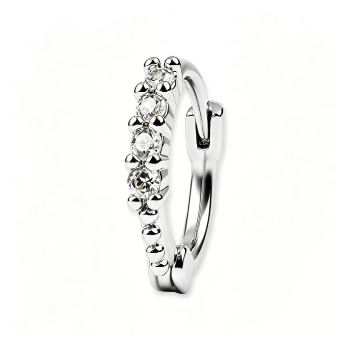 New Style Simple and Exquisite Women's Earrings, Elegant Geometric Hoop Design, Gold Plated with Zirconia, Wholesale