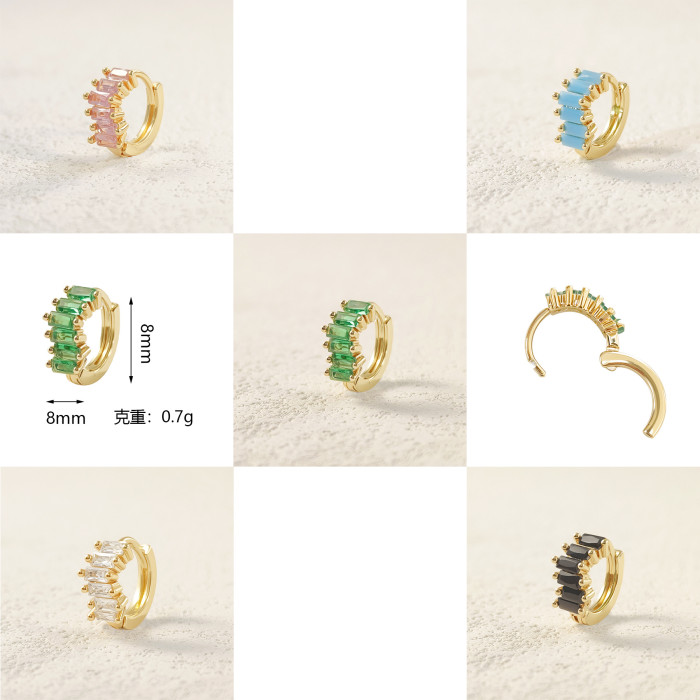 Personalized Earrings, Light Luxury with a High-end Feel, Zircon Ear Cuffs, Hot-selling Versatile Niche Design Women'...