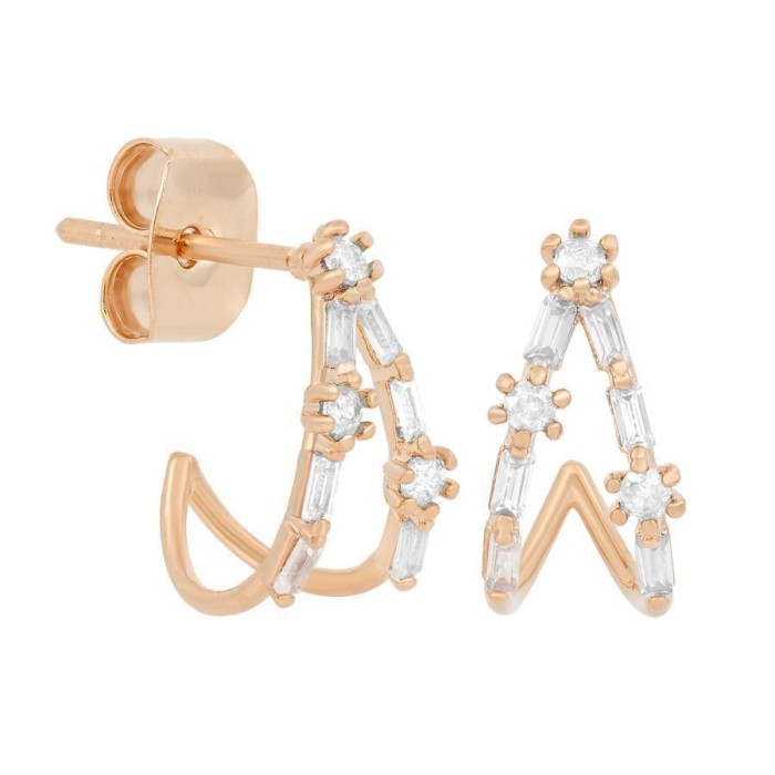 s925 silver needle earrings, asymmetrical eight-pointed star earrings for women, niche design trendy earrings wholesale