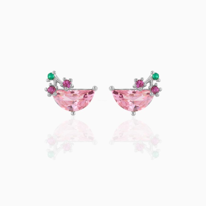 Hamburg Series Exquisite Earrings, 18K Gold Plated Copper with Color Retention, Zirconia Earrings, Popular in E-comme...