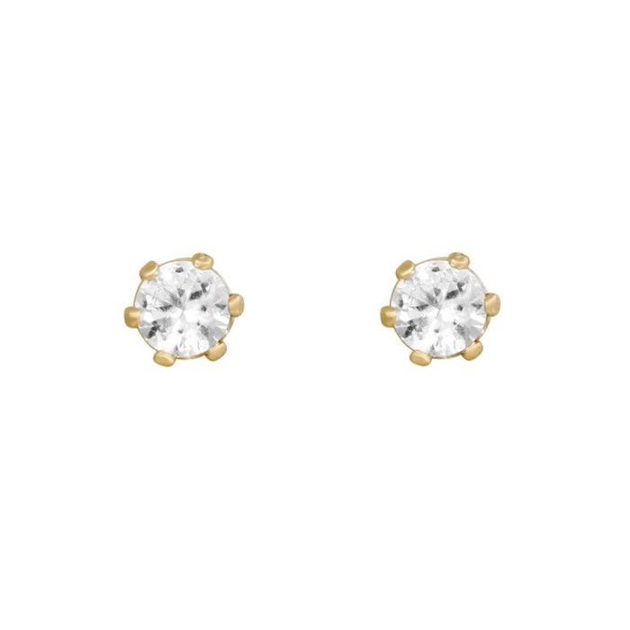 Fashion Butterfly Earring Set, Copper Plated with Real Gold and Zirconia, Unique and Elegant Earrings for Women, Whol...