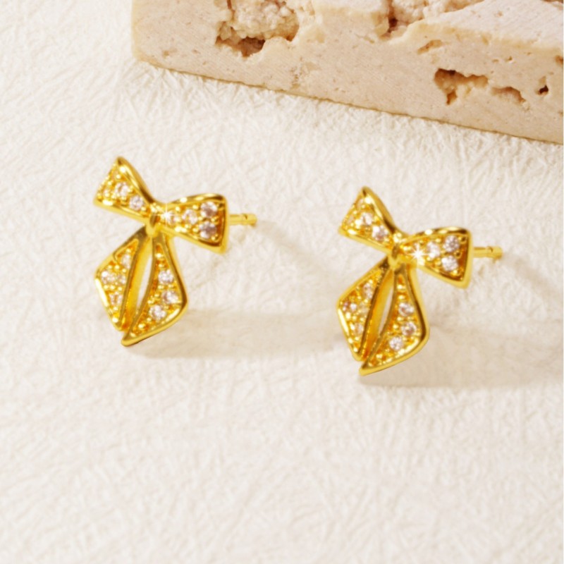 Butterfly Bow Zircon Fully Stone-Set Nail Art Decoration, Light Luxury Princess Style, Super Shiny Nail Ornament, New In...
