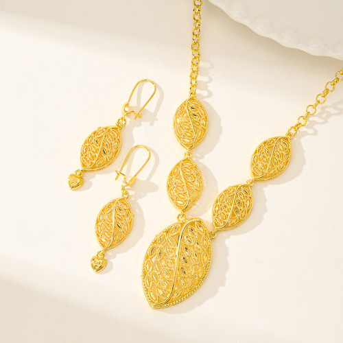 Arab Bohemian Gold Plated Jewelry Set