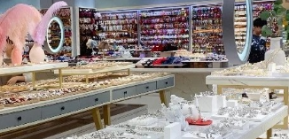 Showfay jewelry wholesale showroom in Yiwu International Trade City