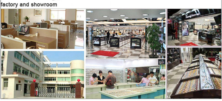 Showfay 316L stainless steel jewelry factory showroom for wholesale buyers