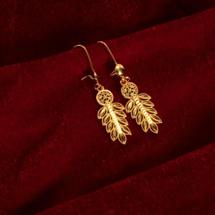 Dubai Indian Gold Jewelry Set 4-Piece