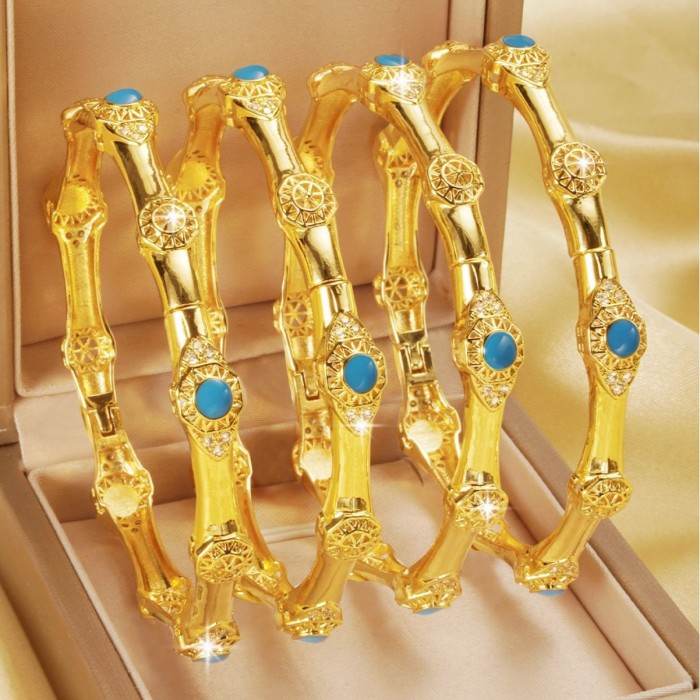 Elegant Geometric Gold Plated Open Ring