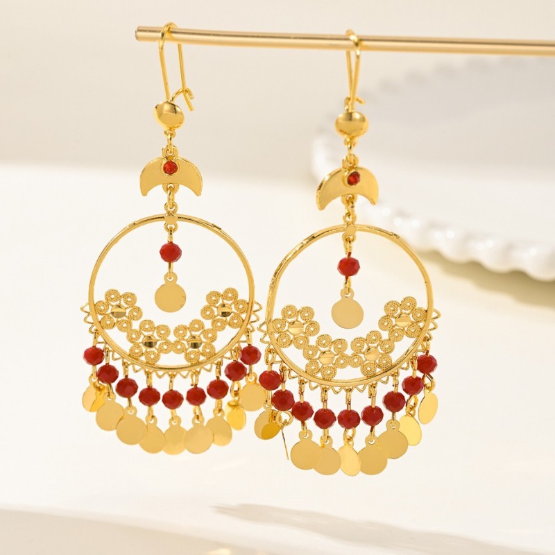 Tassel Delicate Faux Pearl Earrings for Women, Luxury Niche Jewelry Wholesale