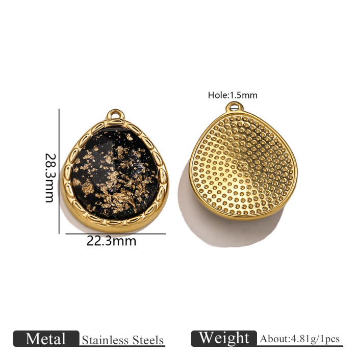 Heart Star Stainless Steel Necklace for Women, Vintage Jewelry Wholesale