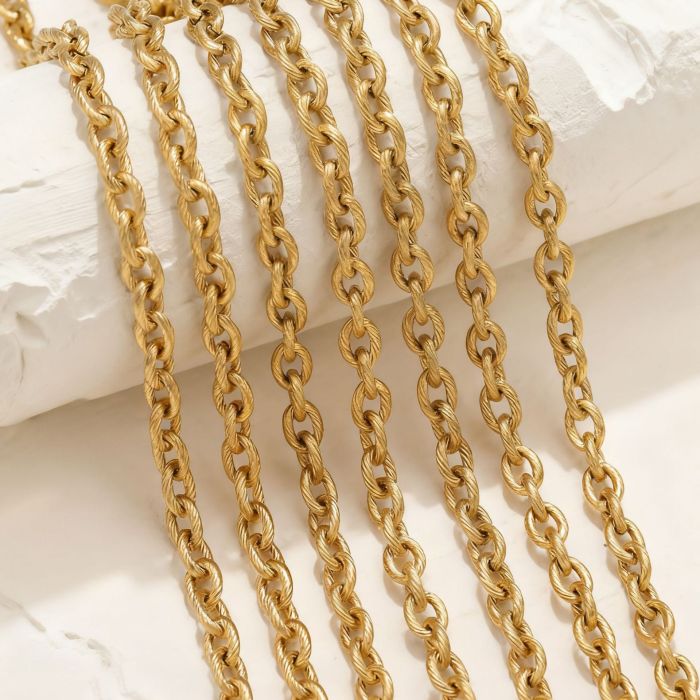 Twisted Rope Stainless Steel Bracelet for Women, Vintage Jewelry Wholesale