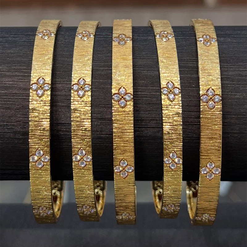 Zircon Bangle Bracelet for Women, Luxury Premium Jewelry Wholesale