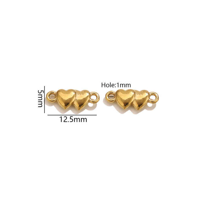 Flower Heart Stainless Steel Bracelet for Women Wholesale