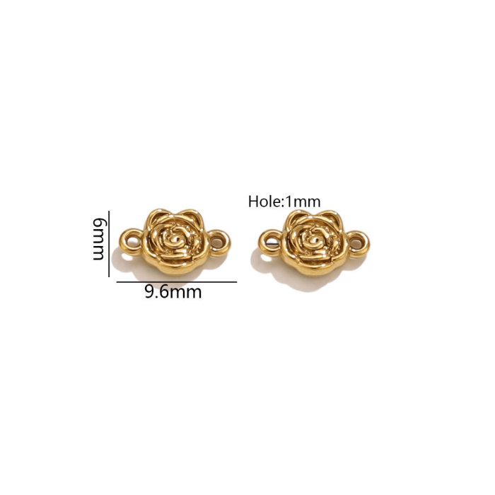 Flower Heart Stainless Steel Bracelet for Women Wholesale