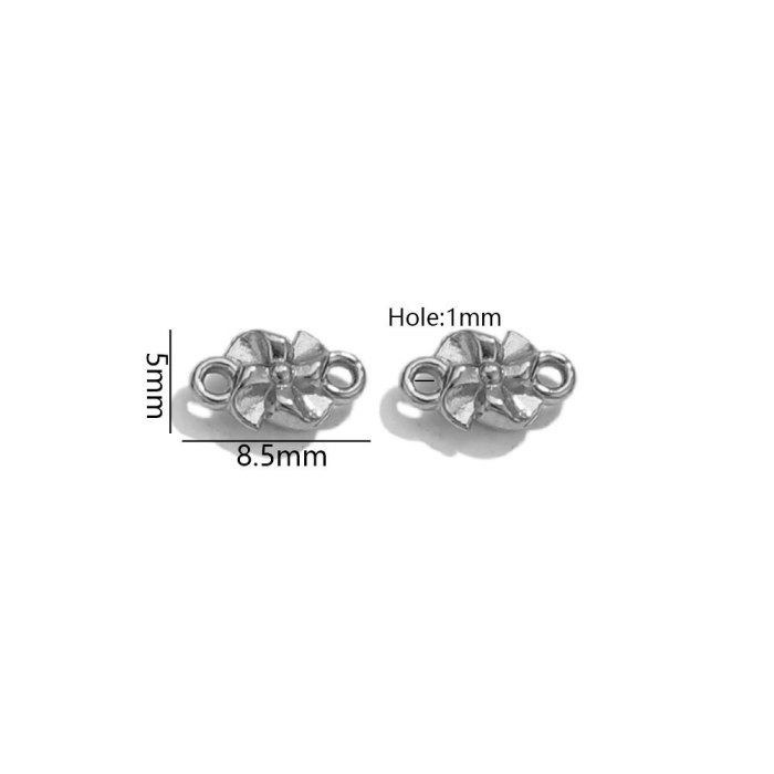 Flower Heart Stainless Steel Bracelet for Women Wholesale
