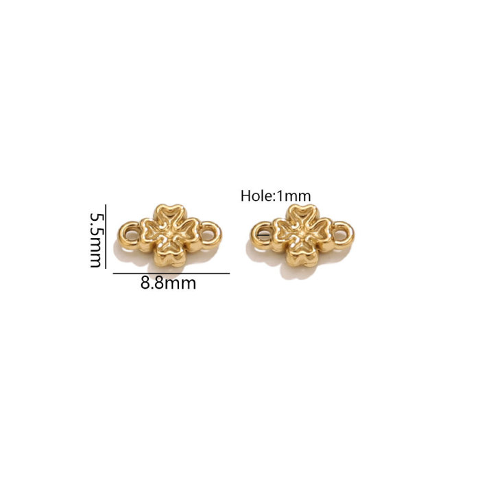 Flower Heart Stainless Steel Bracelet for Women Wholesale