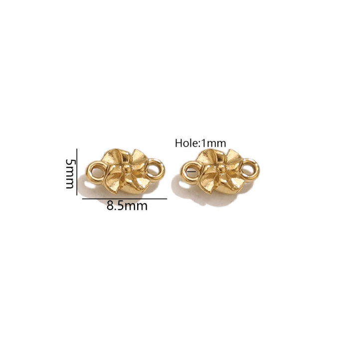 Flower Heart Stainless Steel Bracelet for Women Wholesale