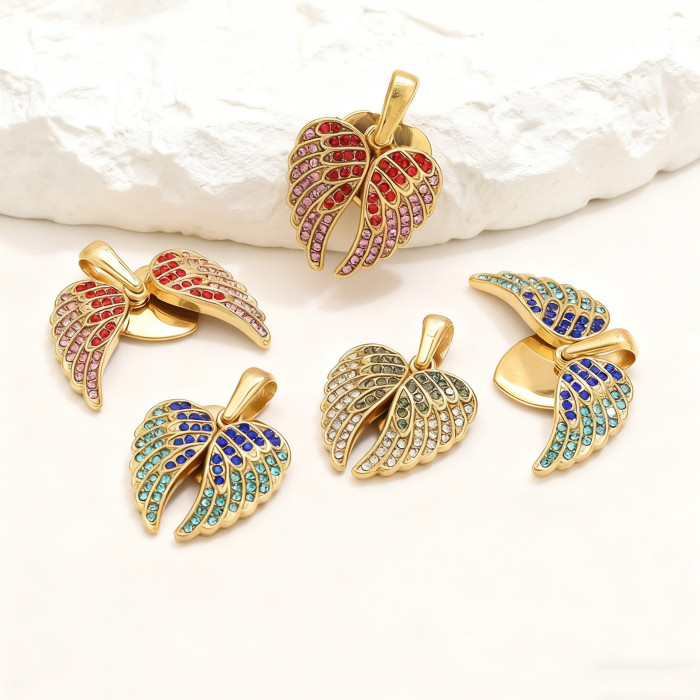 Heart Stainless Steel Necklace for Women, Luxury Niche Jewelry Wholesale
