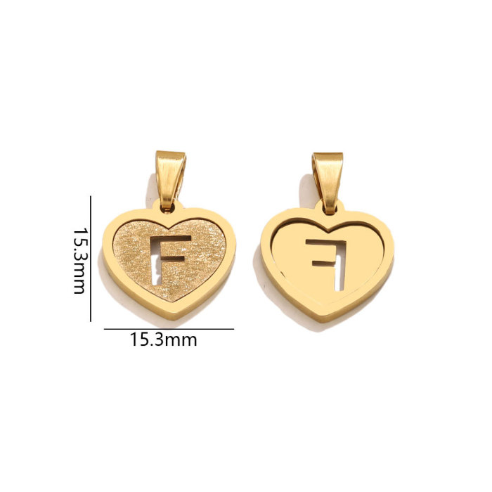 Heart Stainless Steel Necklace, for Her Versatile Fashion Daily Wear and Gifts Wholesale