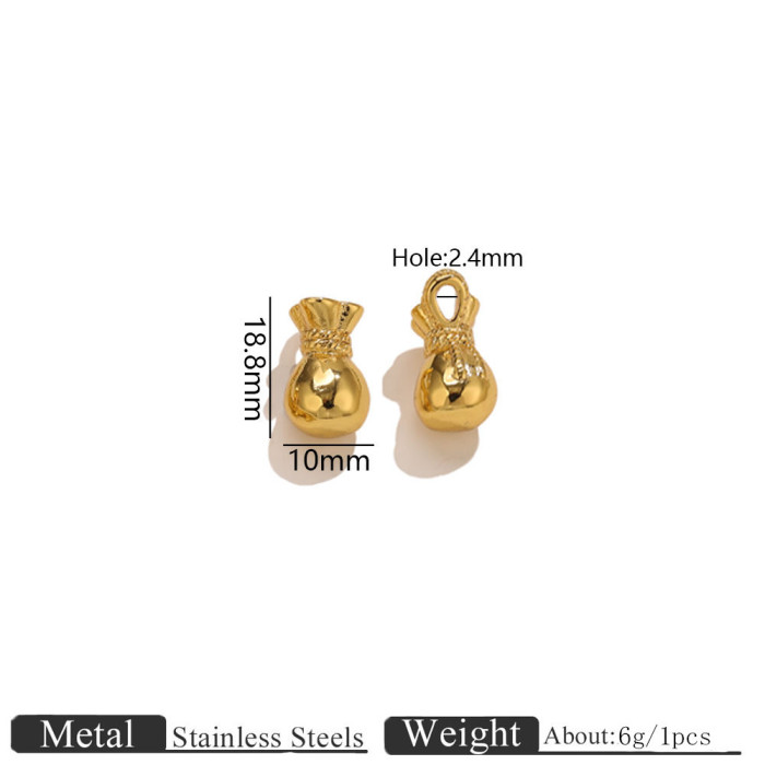 Hollow-Out Heart Stainless Steel Necklace, for Women Wholesale Jewelry