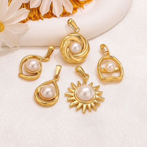 Water Drop Stainless Steel Necklace, for Ladies European Fashion Wholesale Fashion Jewelry