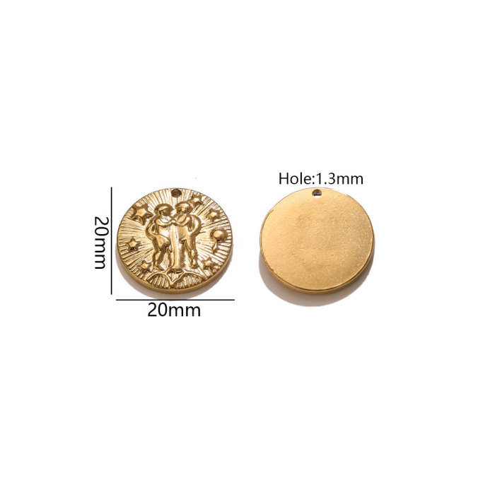 Stainless Steel Pendant Charm, for DIY Bracelet & Necklace Making Wholesale Jewelry
