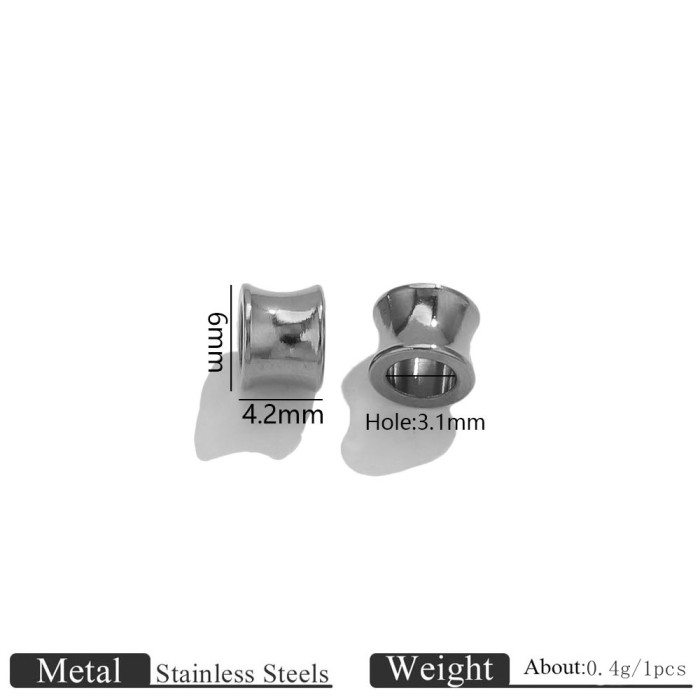 Stainless Steel Spacer Bead, for DIY Bracelet & Necklace Making Ideal Gift Wholesale