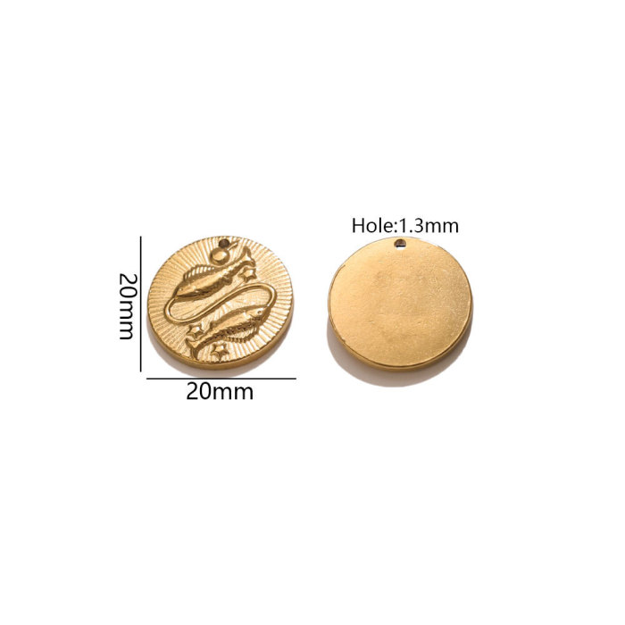 Stainless Steel Pendant Charm, for DIY Bracelet & Necklace Making Wholesale Jewelry