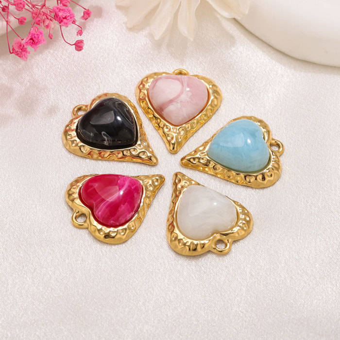 Heart Delicate Stainless Steel Pendant, for Women Luxury Niche Wholesale