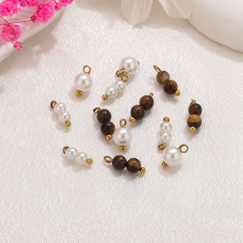 Stainless Steel Pendant Charm, for DIY Earring & Bracelet Making Wholesale